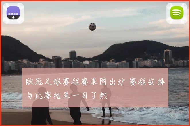 欧冠足球赛程赛果图出炉 赛程安排与比赛结果一目了然
