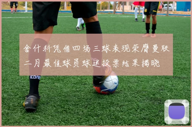 舍什科凭借四场三球表现荣膺曼联二月最佳球员球迷投票结果揭晓