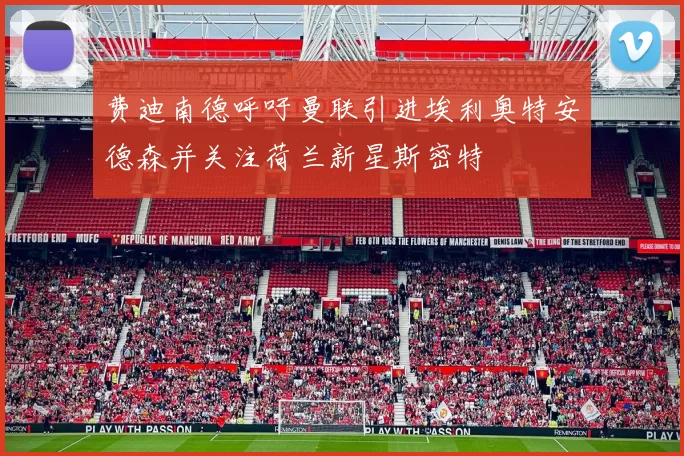 费迪南德呼吁曼联引进埃利奥特安德森并关注荷兰新星斯密特